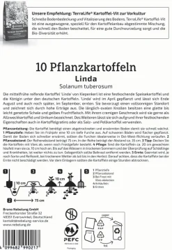Kiepenkerl Pflanzkartoffel Linda 10 Stück