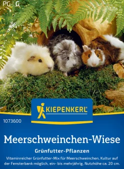 Kiepenkerl Rasensamen Meerschweinchen-Wiesen Grünfutter-Pflanzen für ca. 3 - 5 m²
