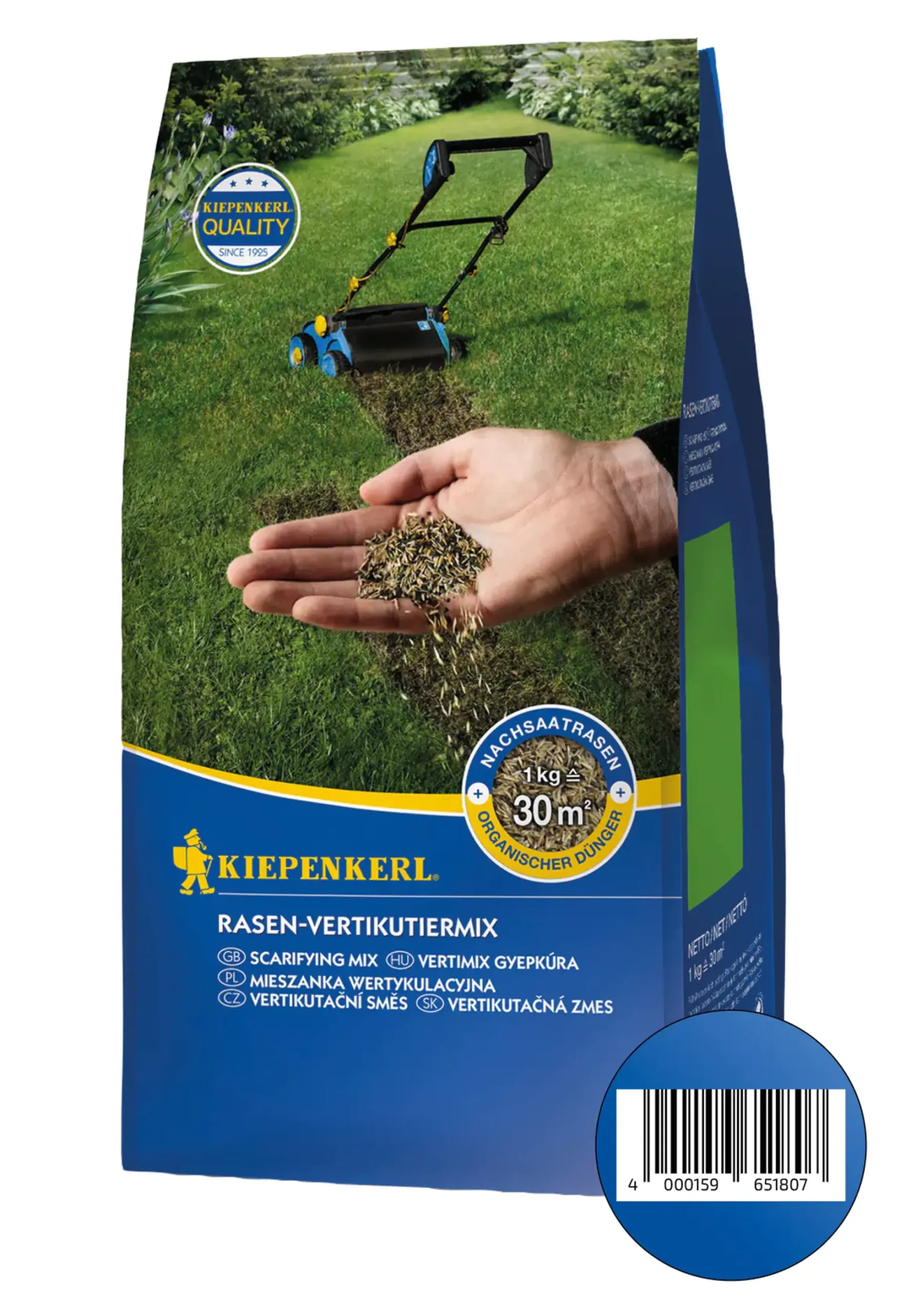 Kiepenkerl Rasen-Vertikutiermix 1kg für 30 m²
