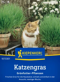 Kiepenkerl Saatgut Katzengras Frischgrün Mischung für ca. 1 m²