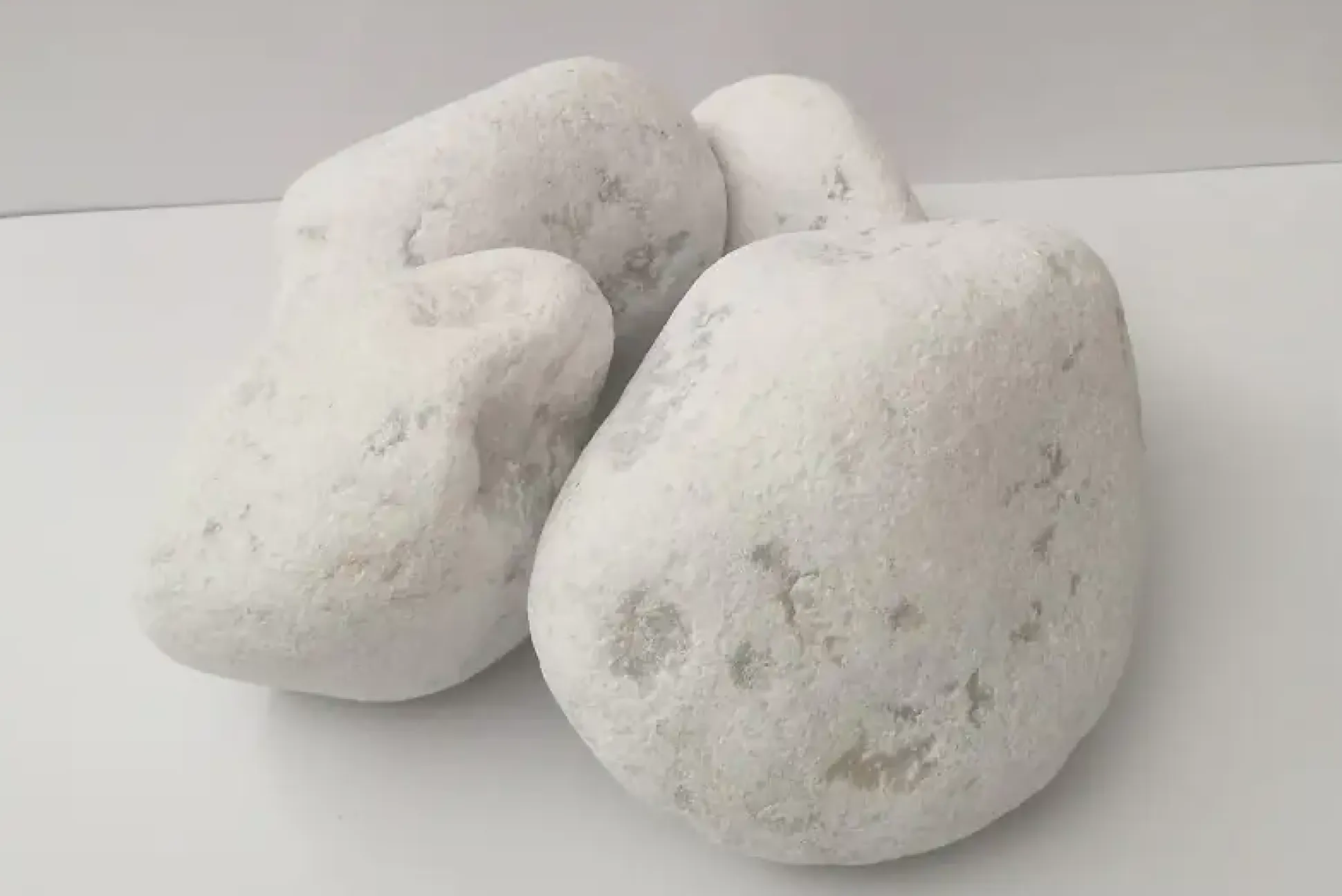 Kies Bianco Carrara 60 - 100 mm weiß 25 kg