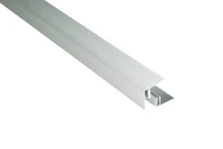 Kovalex Abschlussprofil Aluminium 250 x 4,5 x 4,1 cm silber inkl. Befestigung