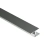 Kovalex Übergangsprofil Aluminium 250 x 6 cm anthrazit
