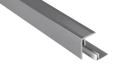 Kovalex Seitenabschluss WPC 250 x 6,4 x 4,8 cm grau inkl. Befestigung