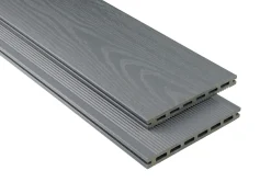 Kovalex Terrassendiele WPC 300 x 19 x 2,0 cm steingrau mattiert