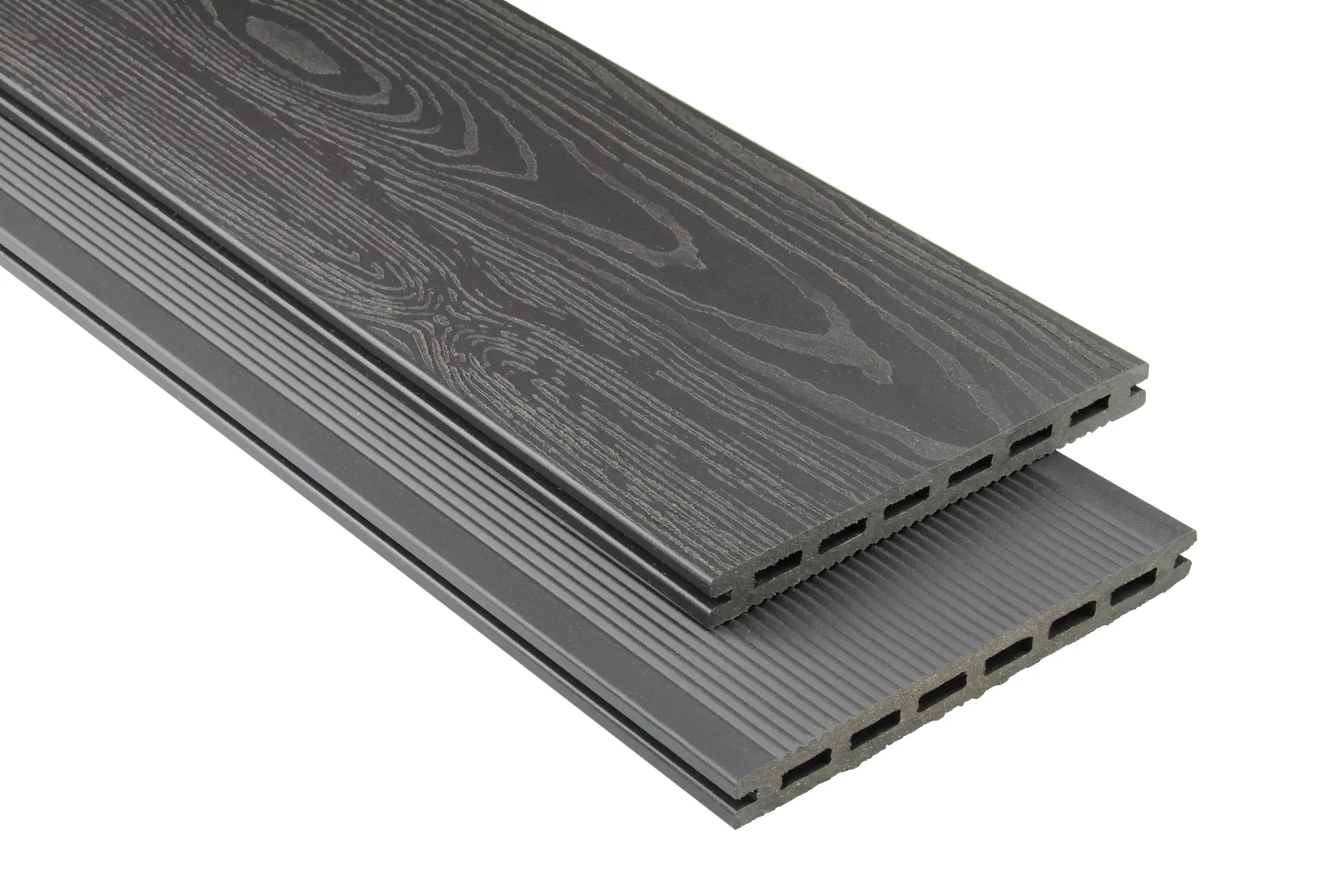 Kovalex Terrassendiele WPC 300 x 19 x 2,0 cm graubraun mattiert