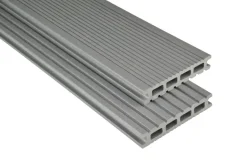 Kovalex Terrassendiele WPC 300 x 14,5 x 2,6 cm grau mattiert
