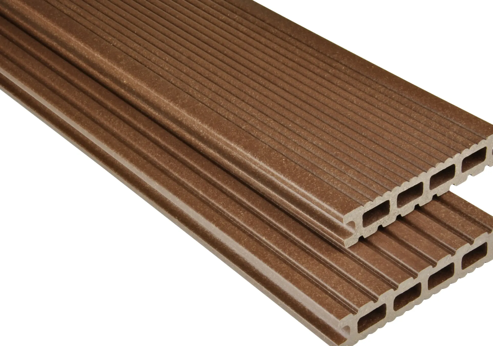 Kovalex Terrassendiele WPC 300 x 14,5 x 2,6 cm braun mattiert