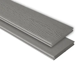 Kovalex Terrassendiele WPC 14,5 x 2 cm grau matt Meterware
