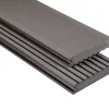 Kovalex Terrassendiele WPC Standard Massiv 14,5 x 2,6 cm graubraun gebürstet Meterware
