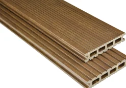 Kovalex Terrassendiele WPC 300 x 14,5 x 2,6 cm walnuss mattiert