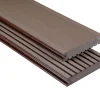 Kovalex Terrassendiele WPC Standard V 14,5 x 2,6 cm schoko gebürstet Meterware