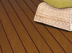 Kovalex Terrassendiele WPC 14,5 x 2,0 cm walnuss mattiert Meterware