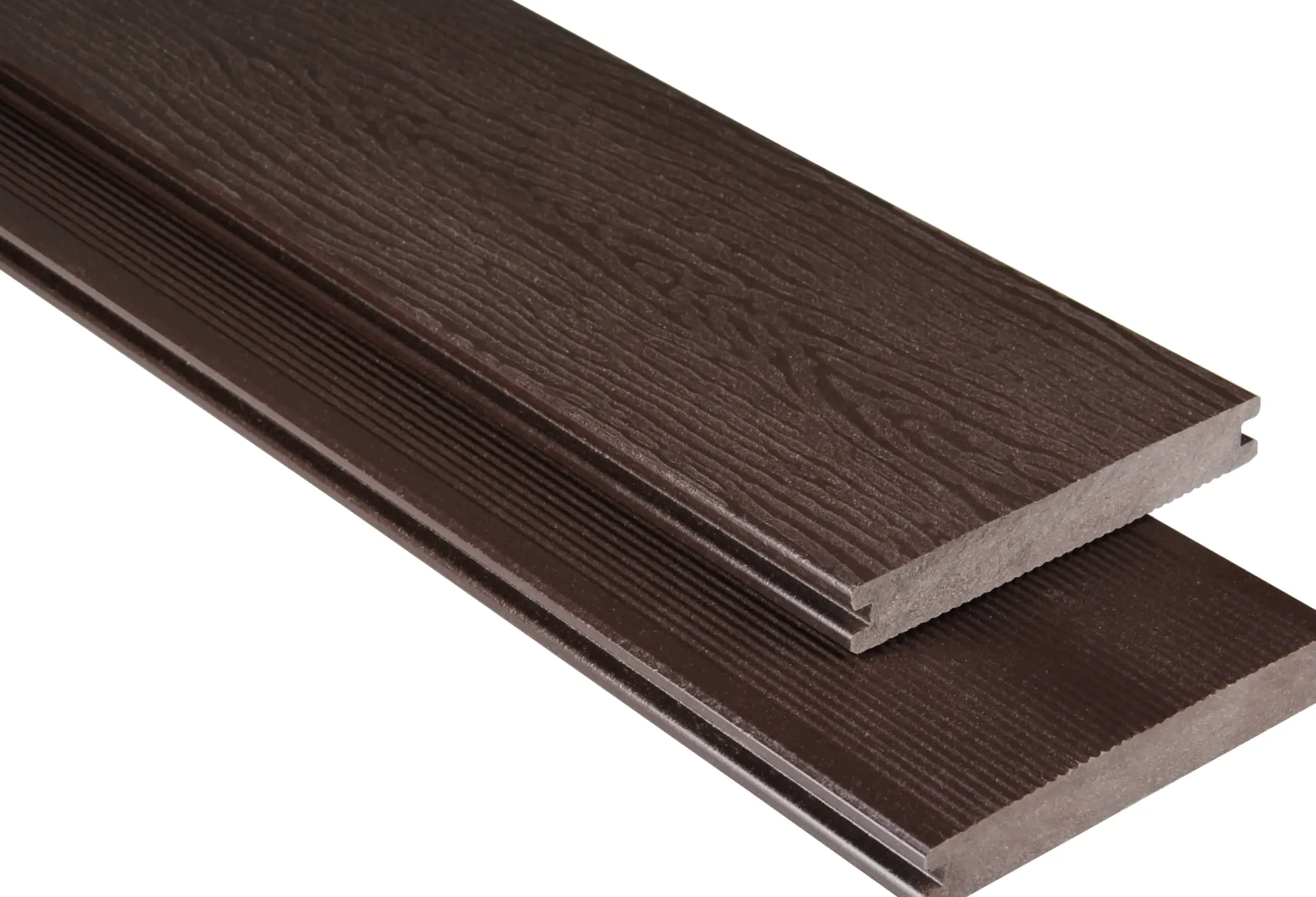 Kovalex Terrassendiele WPC 300 x 14,5 x 2,0 cm schoko mattiert