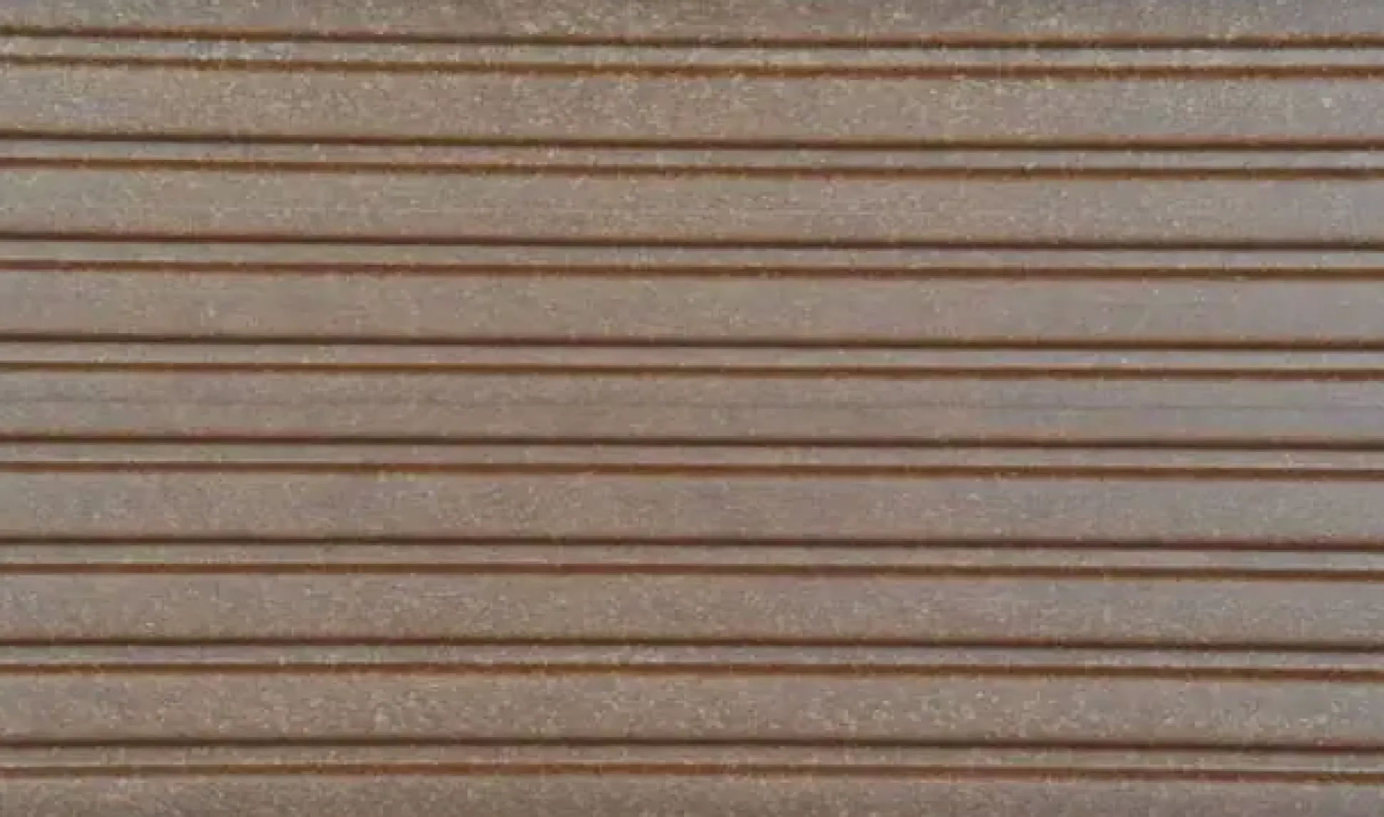 Kovalex Terrassendiele WPC 14,5 x 2,6 cm braun glatt Meterware