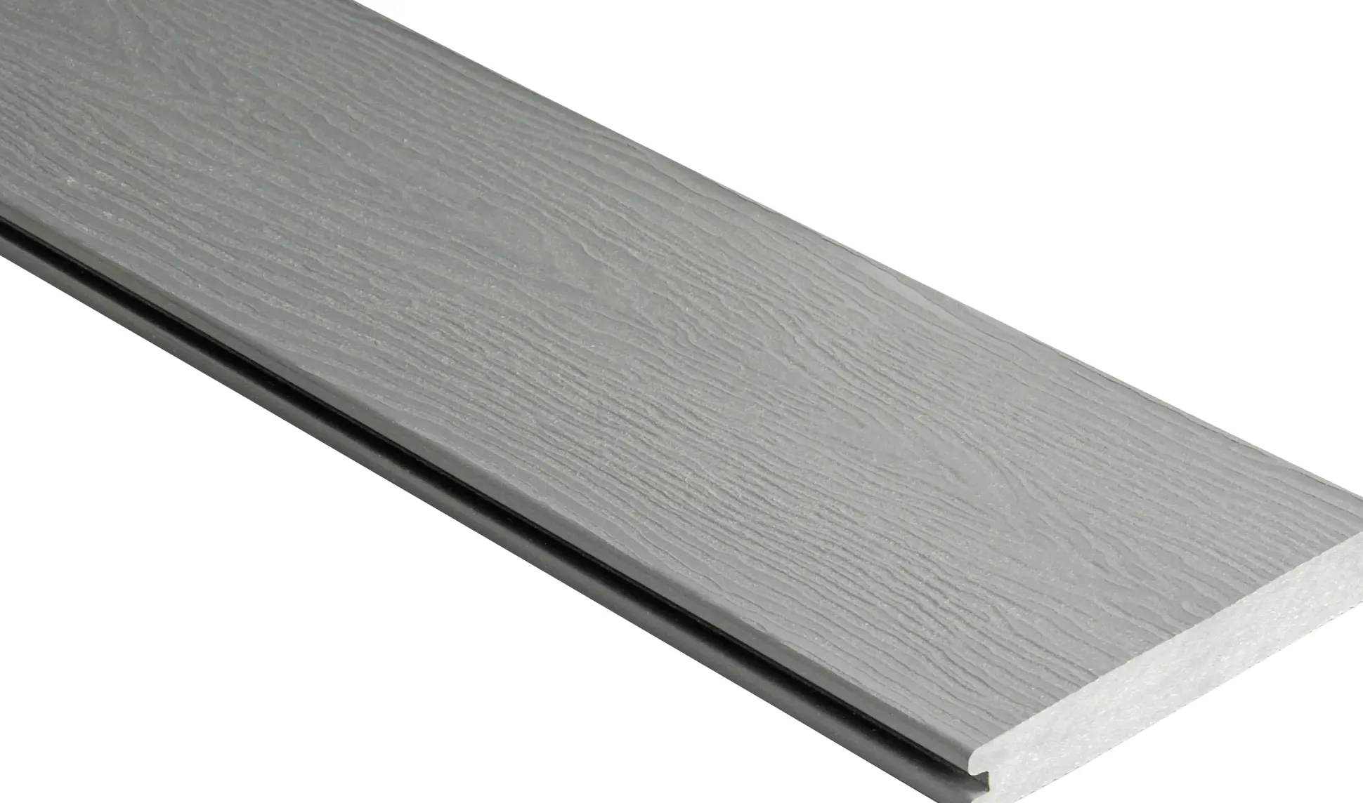 Kovalex Terrassendiele WPC 300 x 14,5 x 2,0 cm grau mattiert
