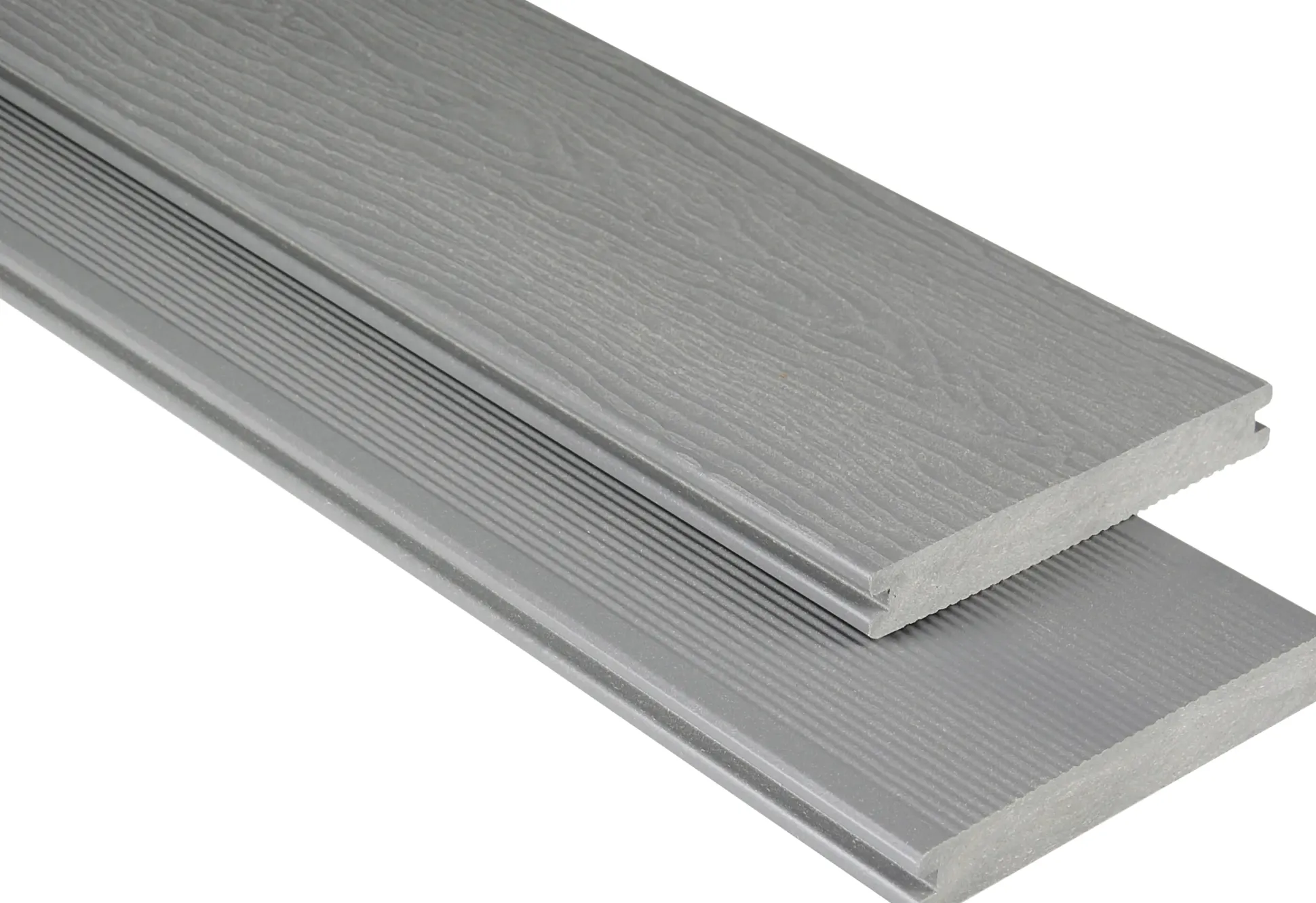 Kovalex Terrassendiele WPC 300 x 14,5 x 2,0 cm grau mattiert