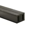 Kovalex Unterkonstruktion WPC 300 x 5,5 x 4 cm schwarz