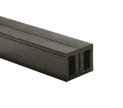 Kovalex Unterkonstruktion WPC 300 x 5,5 x 4 cm schwarz