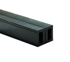Kovalex Unterkonstruktion WPC 400 x 5,5 x 4 cm schwarz