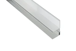 Kovalex Wandabschluss Aluminium 250 x 4 x 4 cm anthrazit inkl. Befestigung
