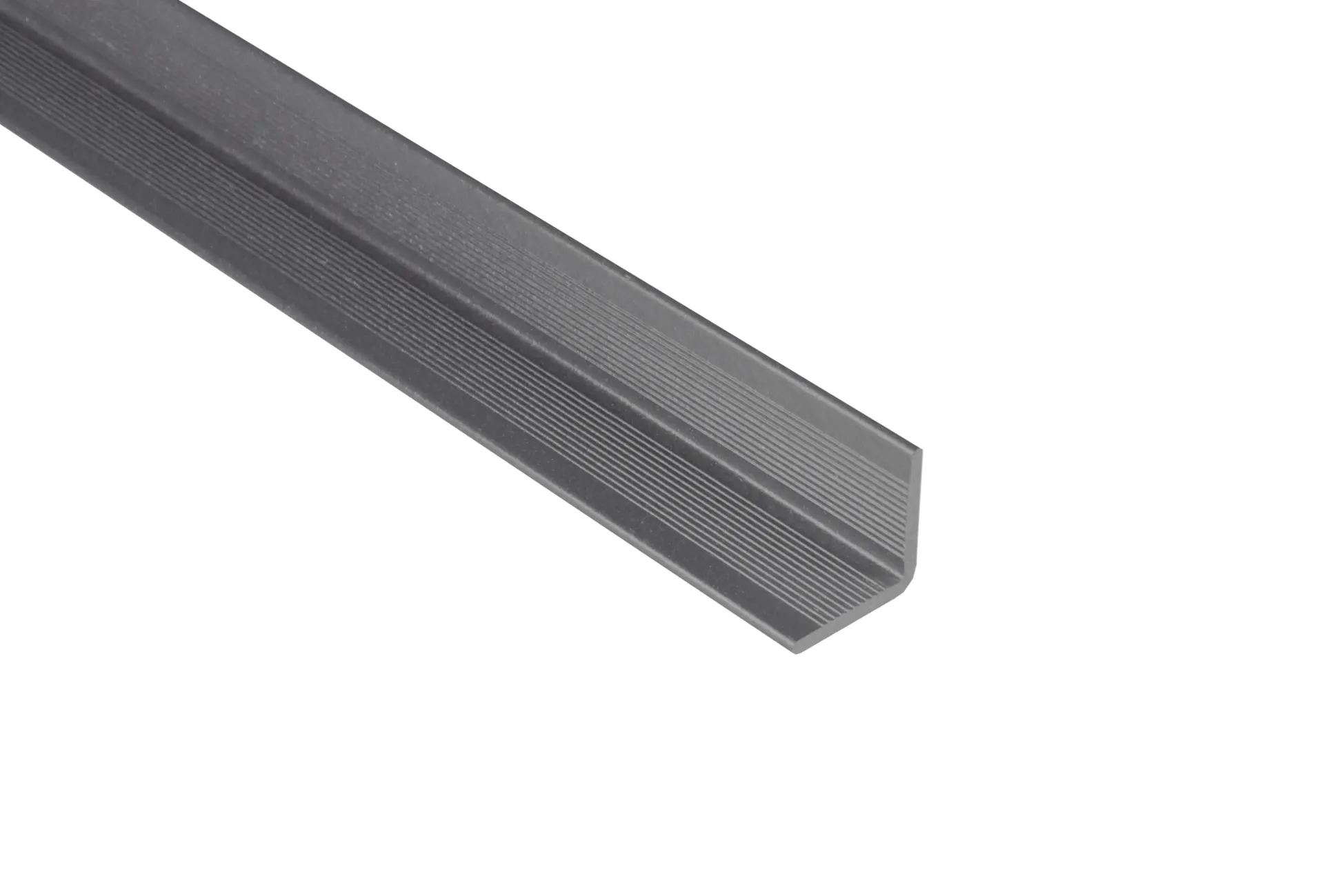 Kovalex Wandabschluss WPC 250 x 4 x 4 cm steingrau