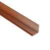 Kovalex Wandabschluss WPC 250 x 4 x 4 cm braun