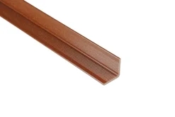 Kovalex Wandabschluss WPC 250 x 4 x 4 cm braun