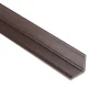 Kovalex Wandabschluss WPC 250 x 4 x 4 cm schoko