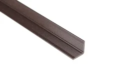 Kovalex Wandabschluss WPC 250 x 4 x 4 cm schoko
