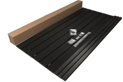 Kovalex WPC-Terrassendielen Kompett-Set anthrazit mattiert