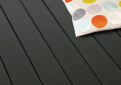 Kovalex WPC-Terrassendielen Kompett-Set anthrazit mattiert