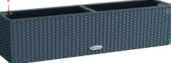 Lechuza Balkonkasten BALCONERA Cottage 80 cm, granit