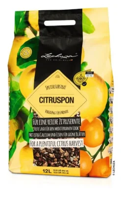 Lechuza Citruspon Pflanzsubstrat für mediterrane Pflanzen 12 L torffrei