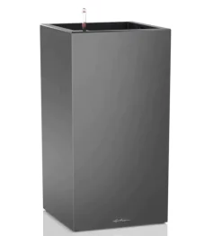 Lechuza Pflanzgefäß Canto Premium 40 high anthrazit metallic