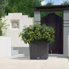 Lechuza Pflanzgefäß Cube Cottage 40 granit