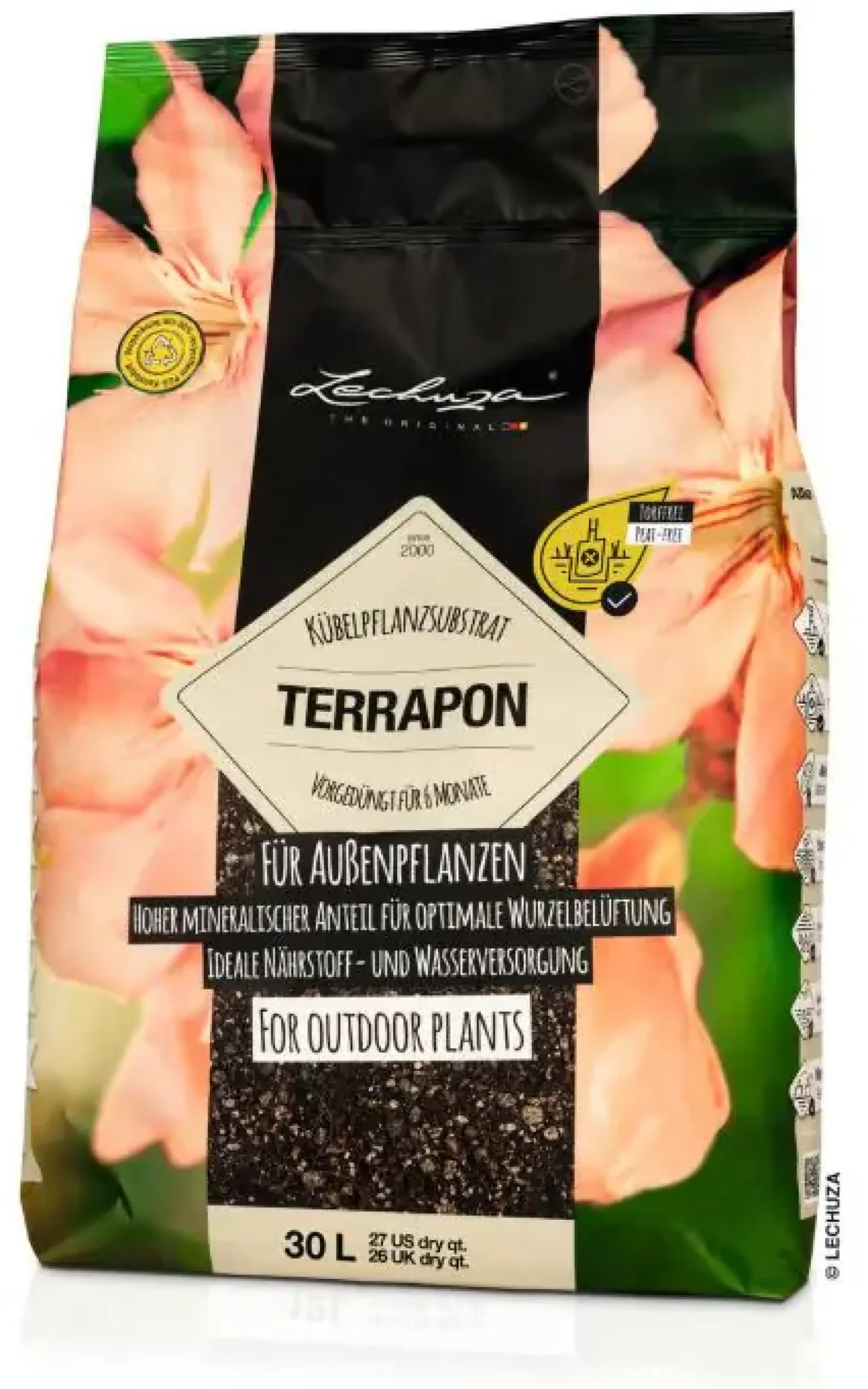 Lechuza Pflanzsubtrat Terrapon 30 l torffrei