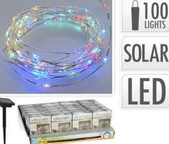 LED Solar-Drahtlichterkette RGB