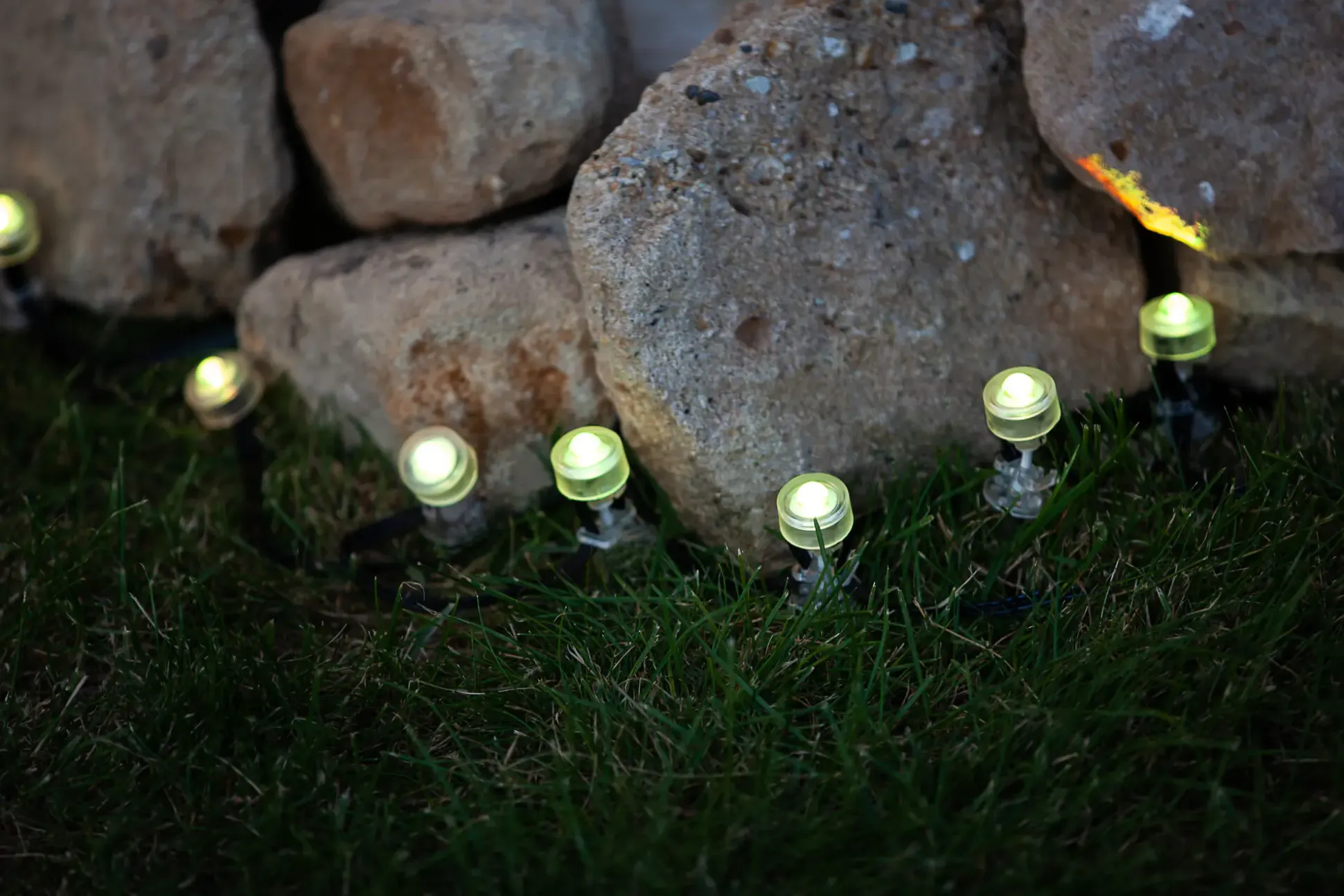 Ledvance LED Außenleuchte Smart+ WiFi Garden Dot klar 9 Dots 4,50m