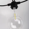 Light & More 10er LED Solar-Lichterkette 10 m mehrfarbig/neon