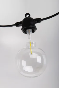 Light & More 10er LED Solar-Lichterkette 10 m mehrfarbig/neon