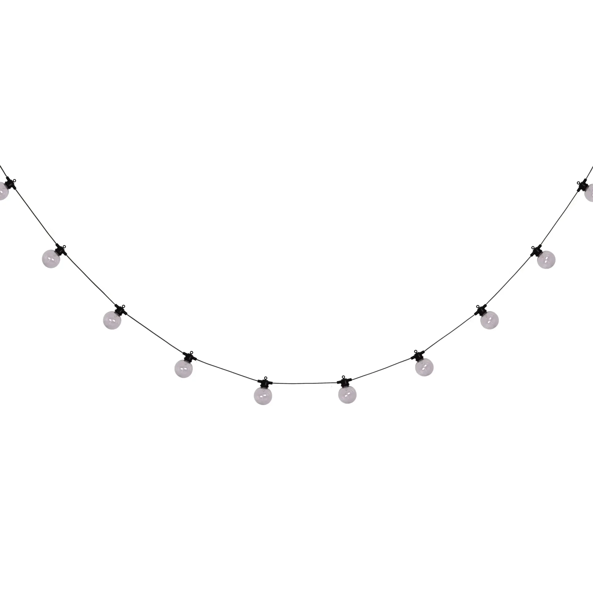 Light & More 10er LED Solar-Lichterkette 10 m mehrfarbig/neon