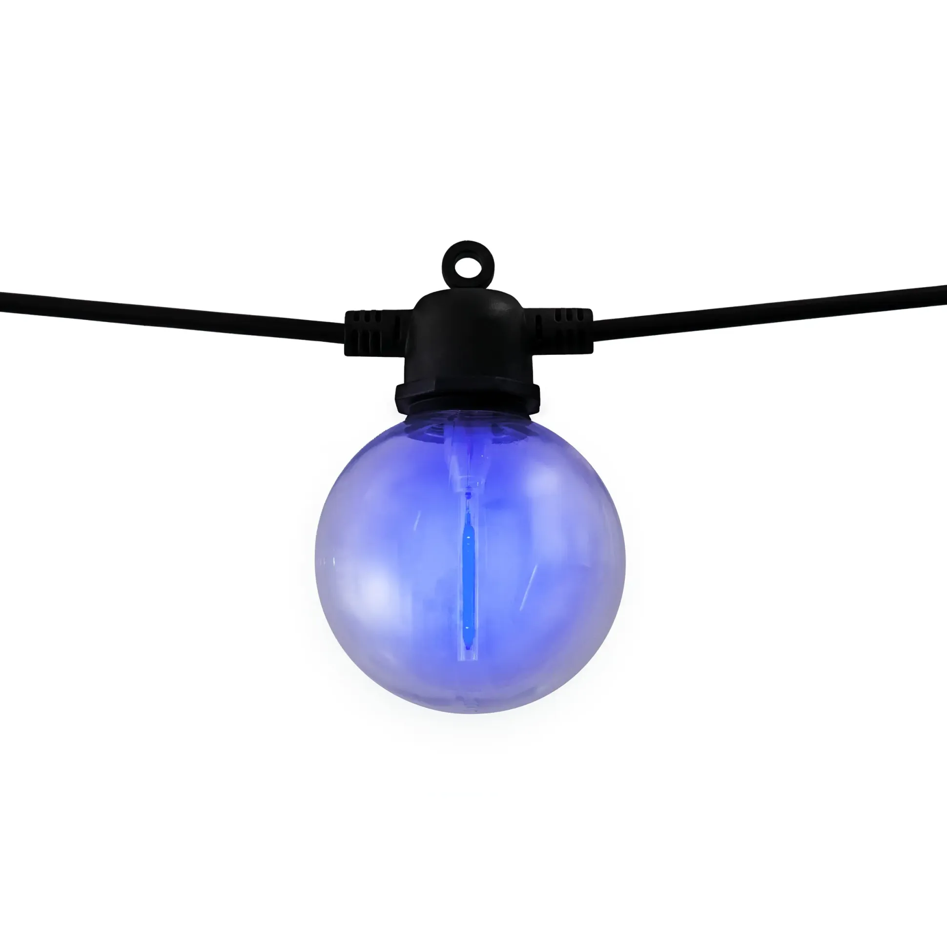 Light & More 10er LED Solar-Lichterkette 10 m mehrfarbig/neon