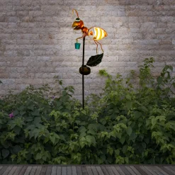 Light & More LED Solar-Erdspieß Ameise