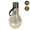 Light & More LED Solar-Glühbirne warmweiß