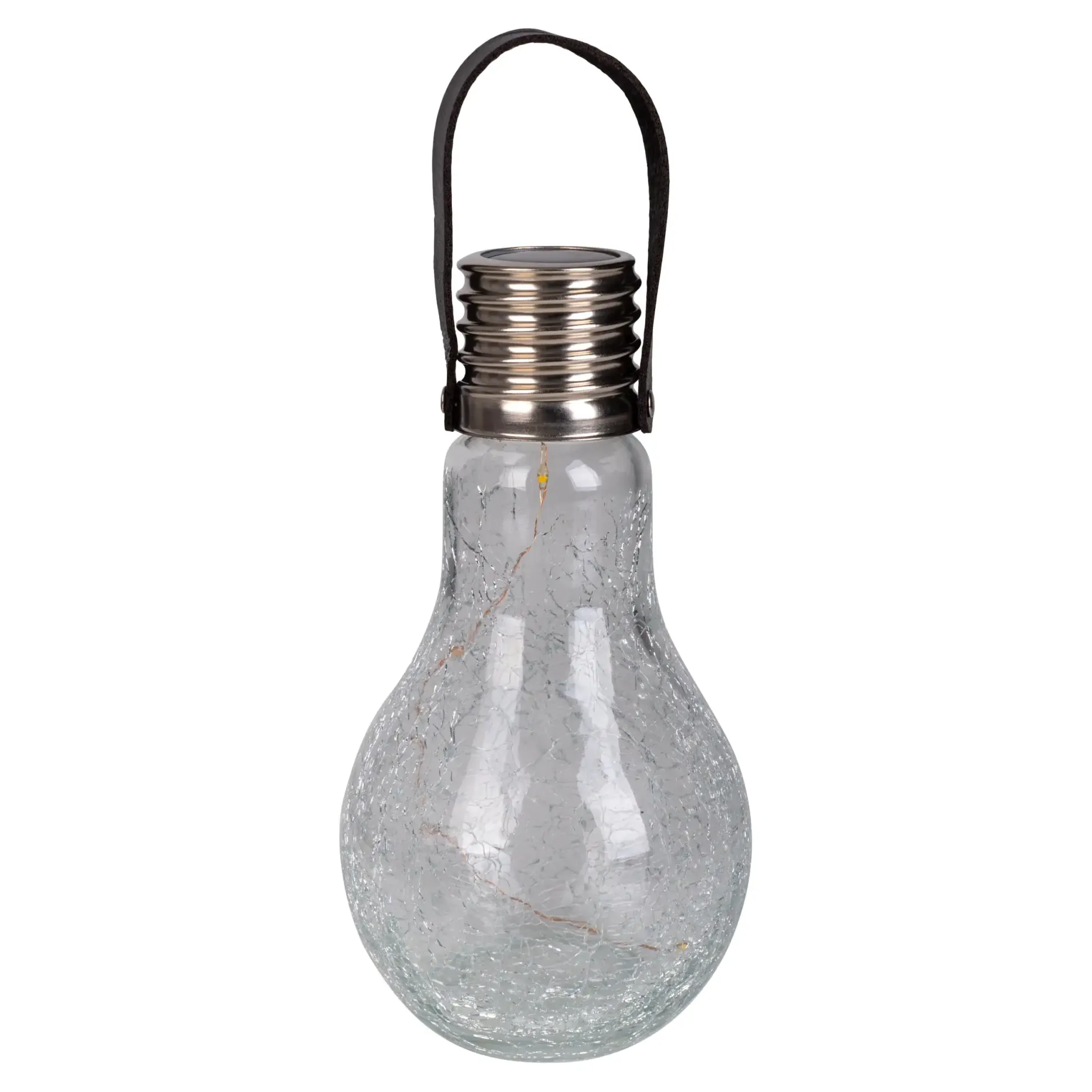 Light & More LED Solar-Glühbirne warmweiß
