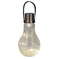 Light & More LED Solar-Glühbirne warmweiß