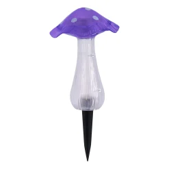 Light & More LED Solarleuchte Pilz lila