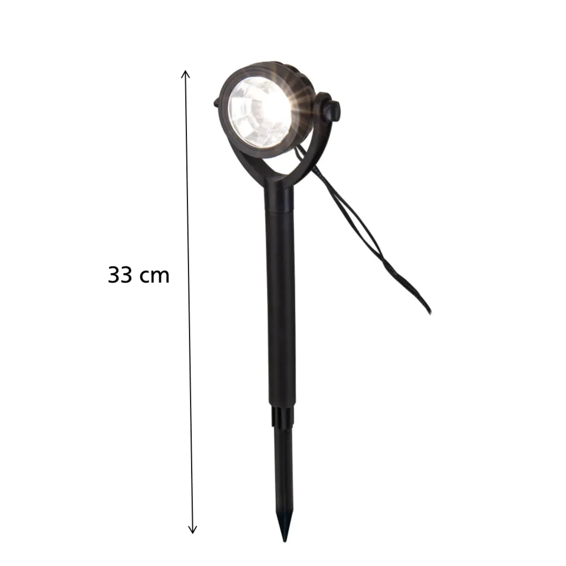 Light & More LED Solarleuchte Erdspieß 6er Set schwarz