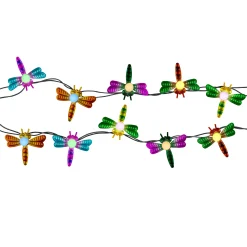 Light & More LED Solarleuchte Libelle bunt